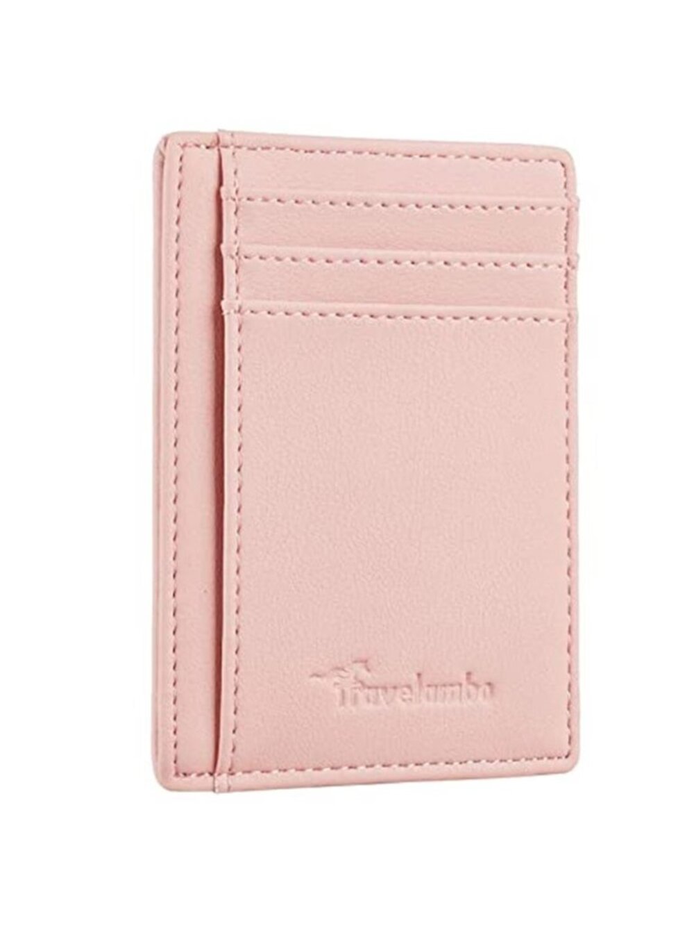 Front Pocket Minimalist Leather Slim Wallet RFID Blocking Medium Size